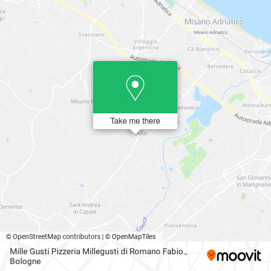 Mille Gusti Pizzeria Millegusti di Romano Fabio. map