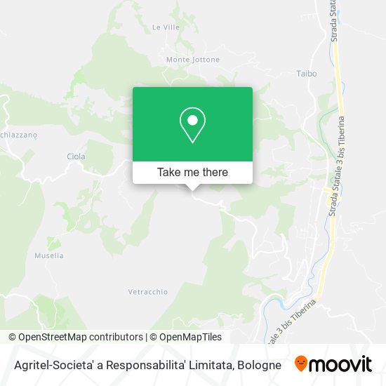 Agritel-Societa' a Responsabilita' Limitata map