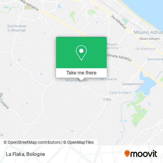 La Flaka map