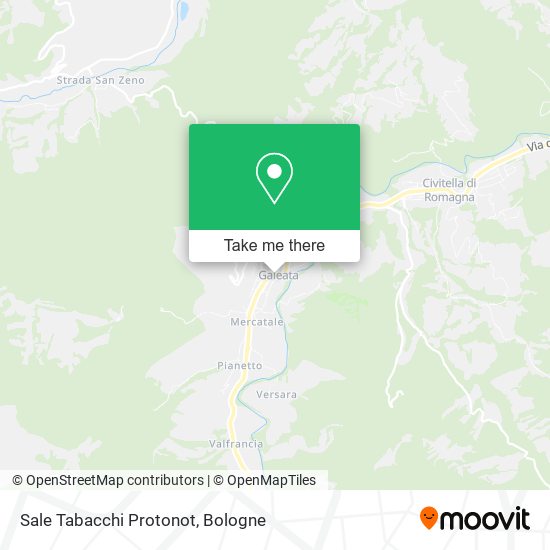 Sale Tabacchi Protonot map