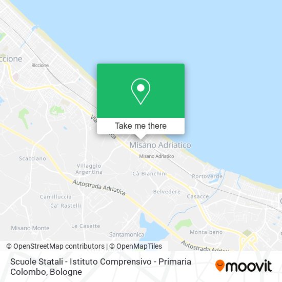 Scuole Statali - Istituto Comprensivo - Primaria Colombo map