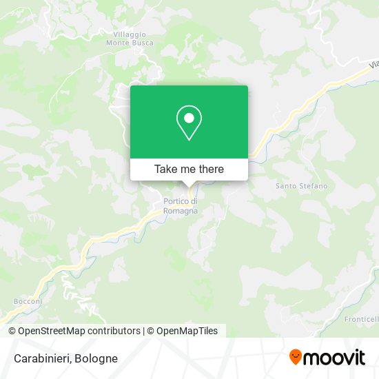 Carabinieri map