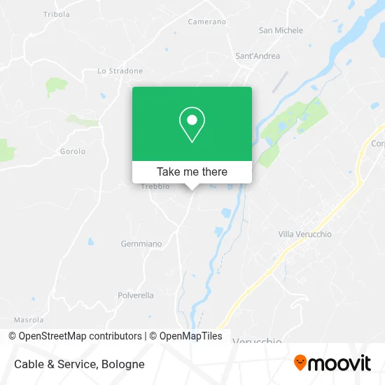 Cable & Service map