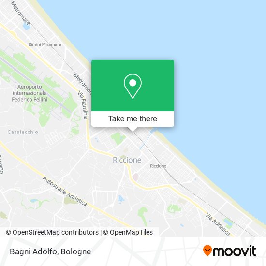 Bagni Adolfo map