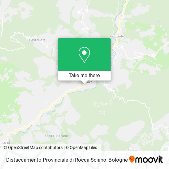 Distaccamento Provinciale di Rocca Sciano map