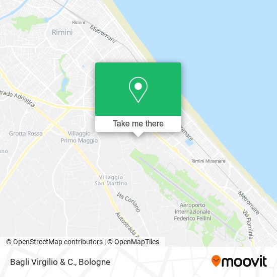 Bagli Virgilio & C. map