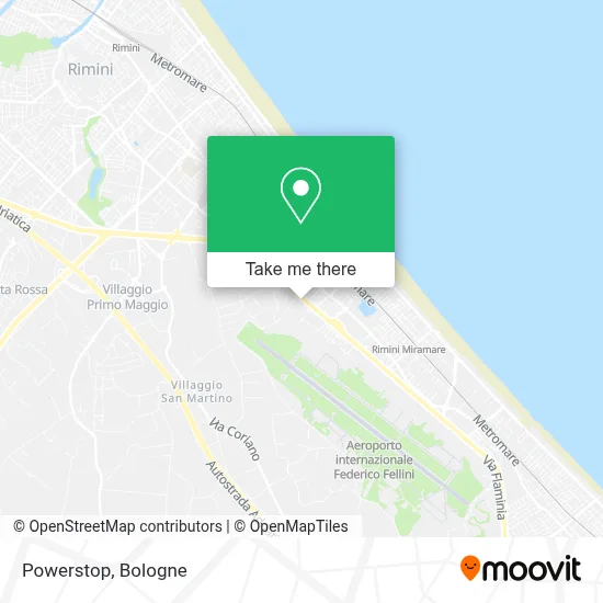Powerstop map