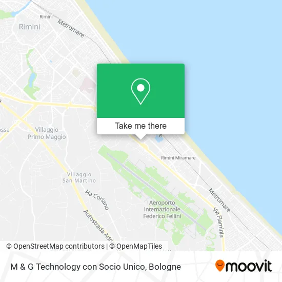 M & G Technology con Socio Unico map