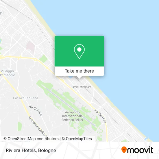 Riviera Hotels map