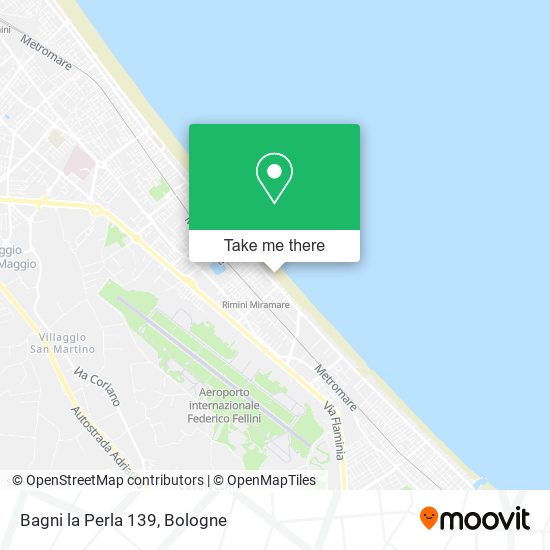 Bagni la Perla 139 map