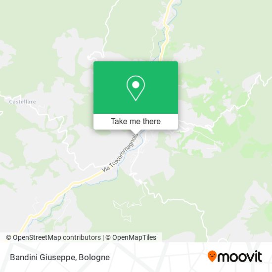 Bandini Giuseppe map