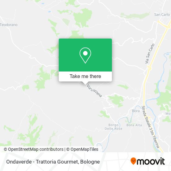 Ondaverde - Trattoria Gourmet map