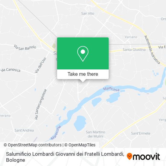 Salumificio Lombardi Giovanni dei Fratelli Lombardi map