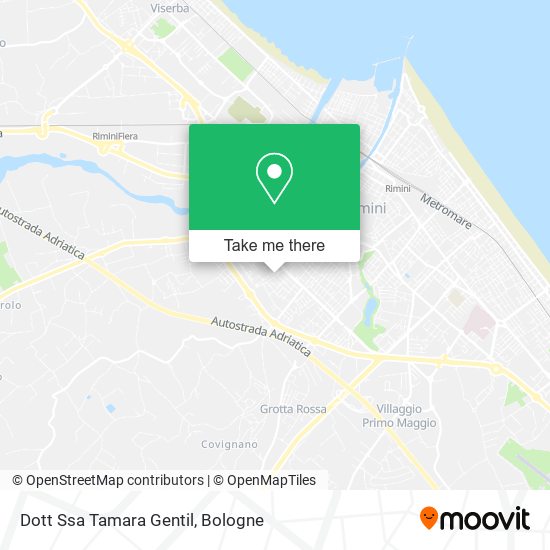 Dott Ssa Tamara Gentil map