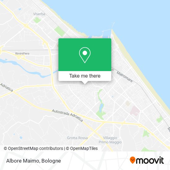 Albore Maimo map