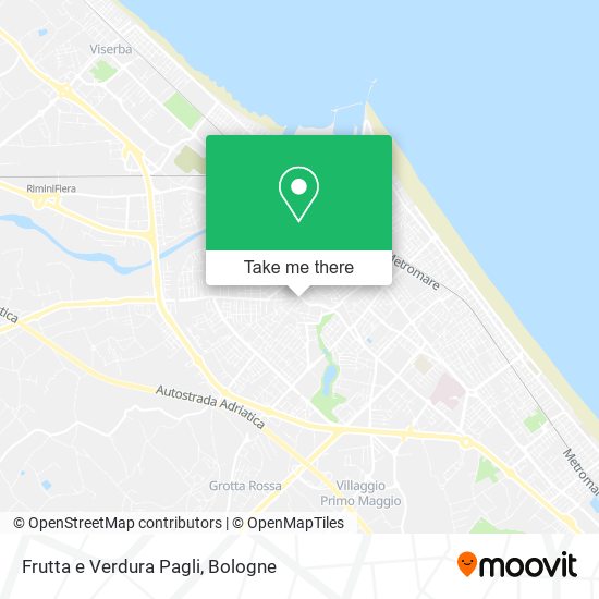 Frutta e Verdura Pagli map