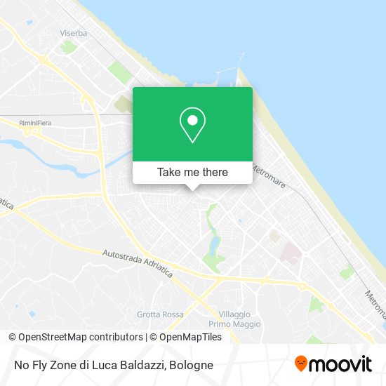 No Fly Zone di Luca Baldazzi map