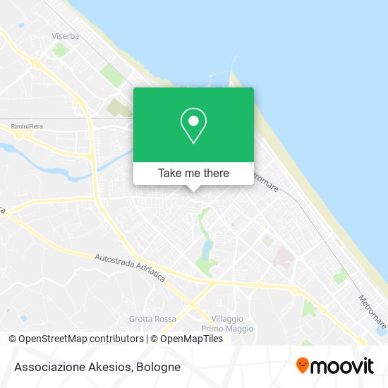 Associazione Akesios map