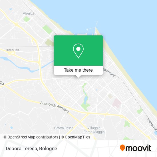 Debora Teresa map