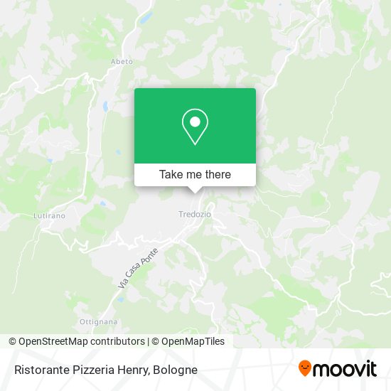 Ristorante Pizzeria Henry map