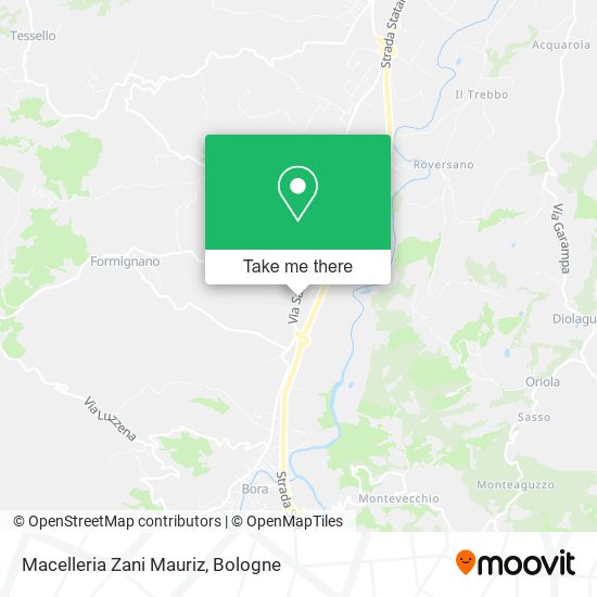 Macelleria Zani Mauriz map