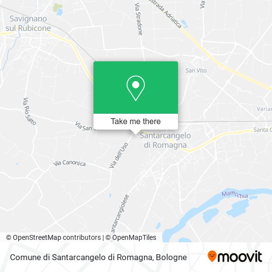 Comune di Santarcangelo di Romagna map