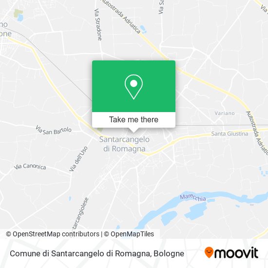 Comune di Santarcangelo di Romagna map
