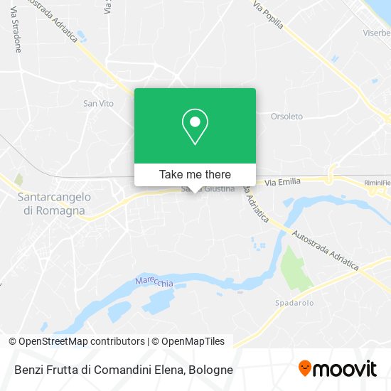 Benzi Frutta di Comandini Elena map