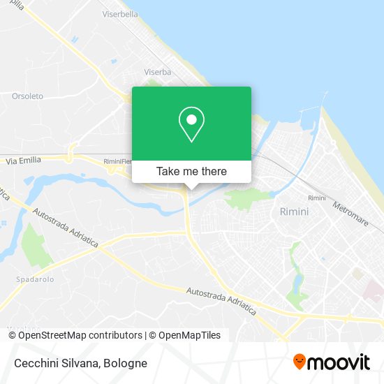 Cecchini Silvana map