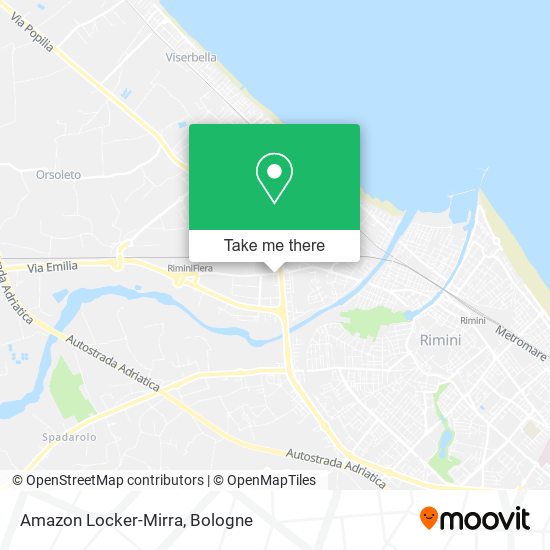 Amazon Locker-Mirra map