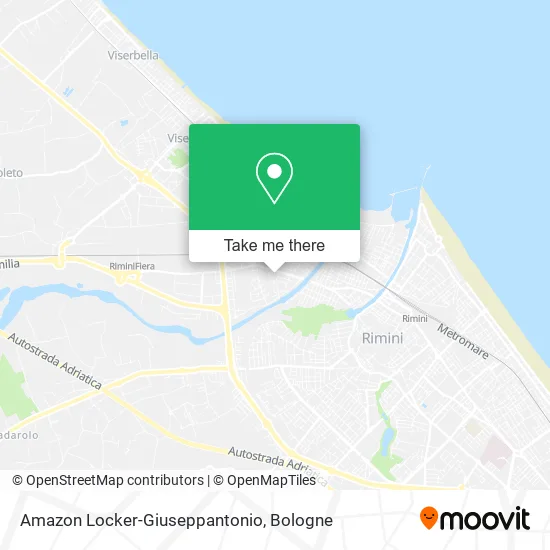 Amazon Locker-Giuseppantonio map
