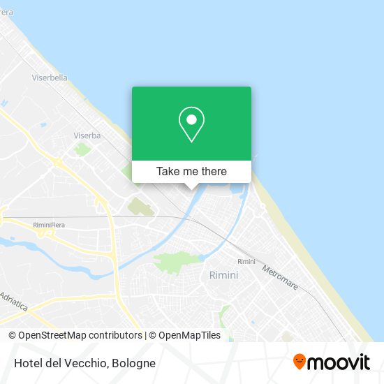 Hotel del Vecchio map