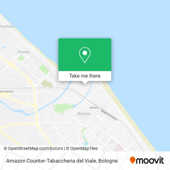 Amazon Counter-Tabaccheria del Viale map