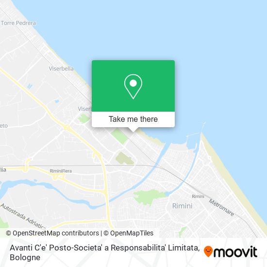 Avanti C'e' Posto-Societa' a Responsabilita' Limitata map