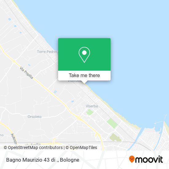 Bagno Maurizio 43 di . map