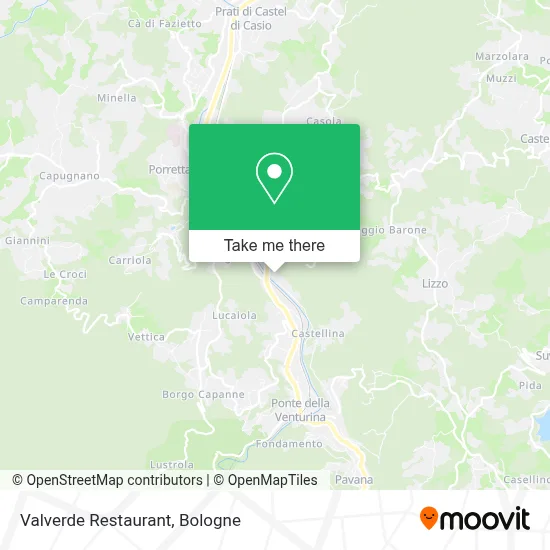Valverde Restaurant map
