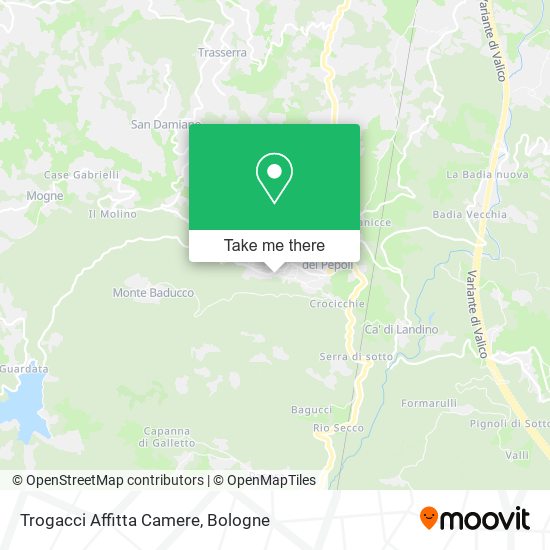 Trogacci Affitta Camere map