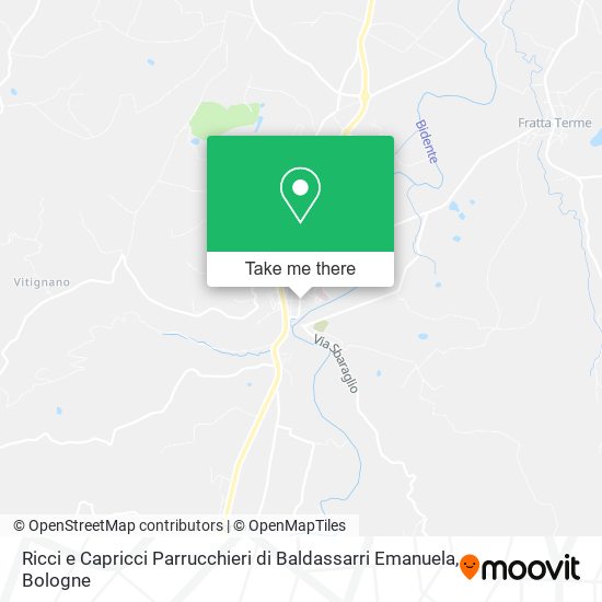 Ricci e Capricci Parrucchieri di Baldassarri Emanuela map