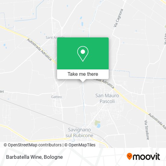 Barbatella Wine map