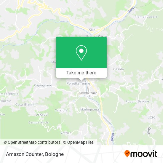 Amazon Counter map