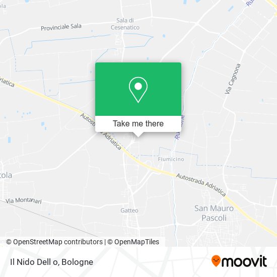Il Nido Dell o map