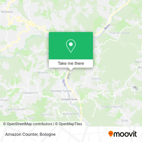 Amazon Counter map