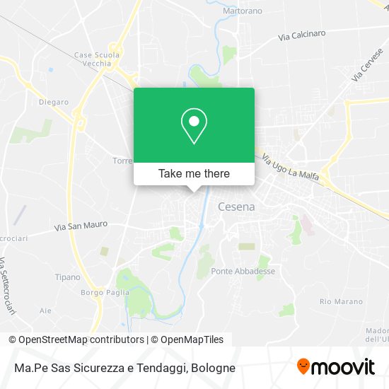Ma.Pe Sas Sicurezza e Tendaggi map