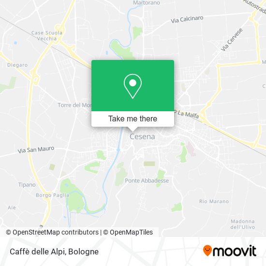 Caffè delle Alpi map