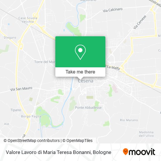 Valore Lavoro di Maria Teresa Bonanni map