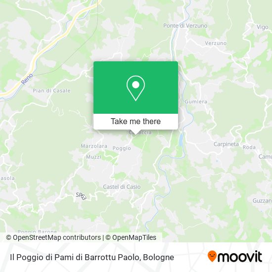 Il Poggio di Pami di Barrottu Paolo map