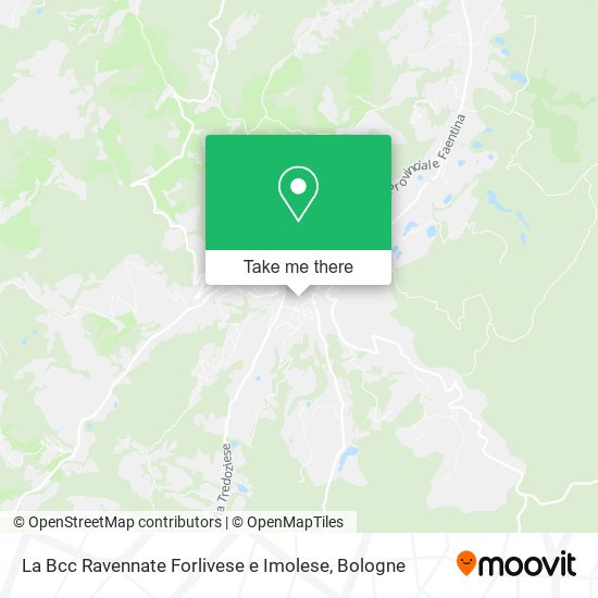 La Bcc Ravennate Forlivese e Imolese map