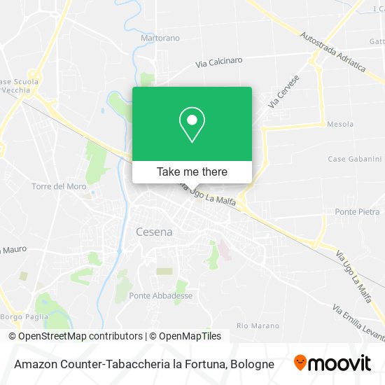 Amazon Counter-Tabaccheria la Fortuna map