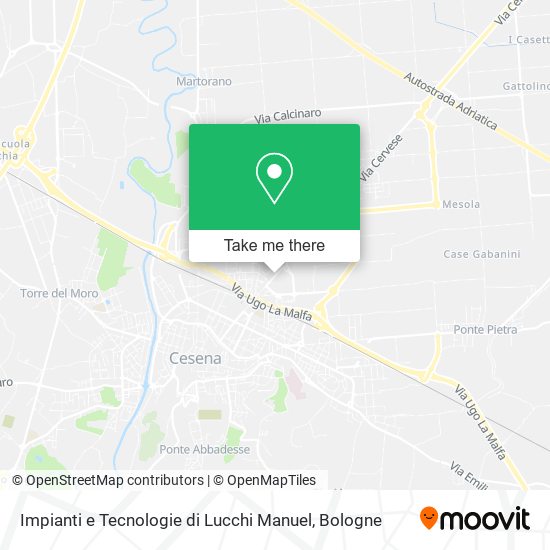 Impianti e Tecnologie di Lucchi Manuel map