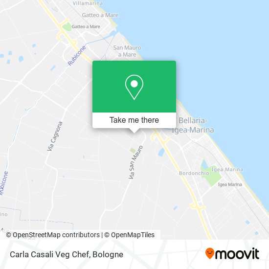 Carla Casali Veg Chef map